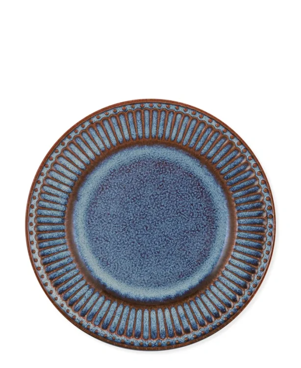 GreenGate-ceramiczny mały talerz ALICE oyster blue