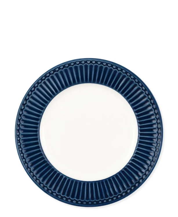 GreenGate-ceramiczny mały talerz ALICE dark blue