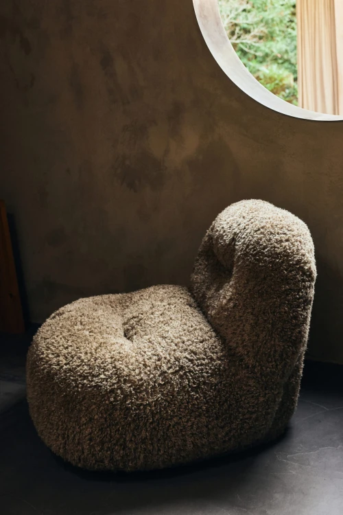 HKLIVING -Fotel do odpoczynku Meloa fauteuil poodle