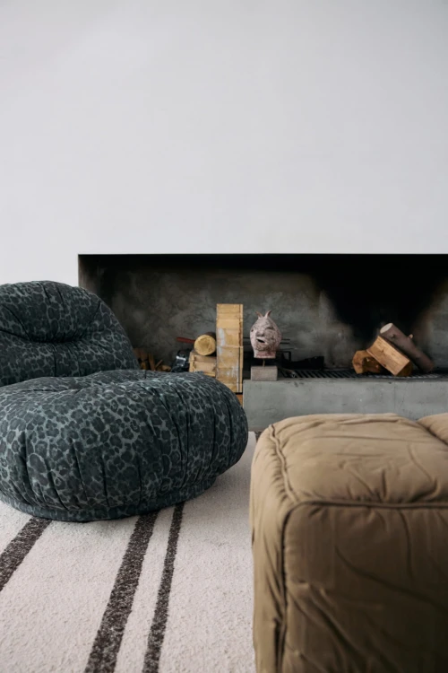 HKLIVING -Fotel wypoczynkowy Meloa fauteuil panther