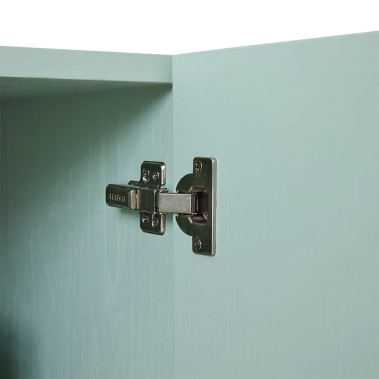 HKLIVING - Szafka Forma ice blue z wyrazistymi uchwytami