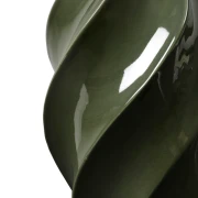 Broste Copenhagen- wazon zielony Odette 24 cm