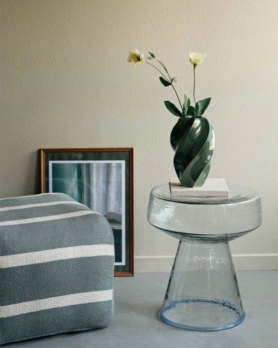 Broste Copenhagen- wazon zielony Odette 24 cm