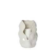 Broste Copenhagen-świecznik Hekla Hurricane jasny 24 cm