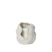 Broste Copenhagen-świecznik Hekla Hurricane jasny 16 cm