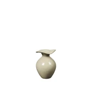 Broste Copenhagen - wazon beżowy Florentina XS