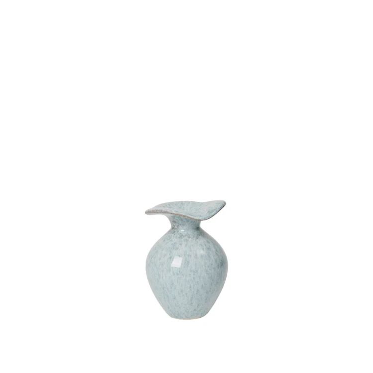 Broste Copenhagen - wazon niebieski Florentina XS