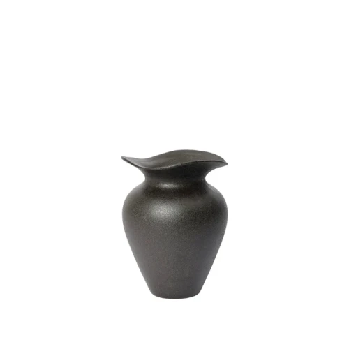 Broste Copenhagen - wazon czarny Florentina S