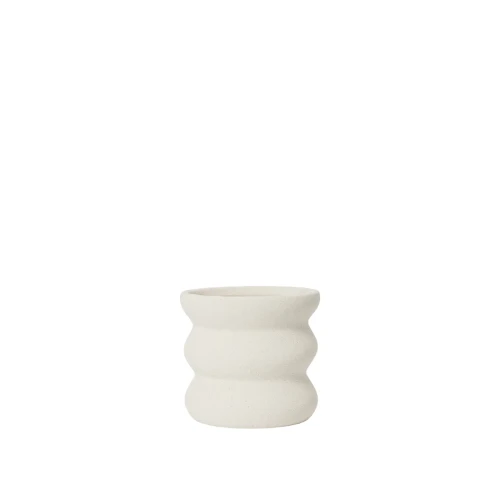 Broste Copenhagen - jasna doniczka Minna 12 cm