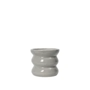 Broste Copenhagen - szara doniczka Minna 16 cm