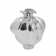 Lene Bjerre-sebrny wazon dekoracyjny 25 cm