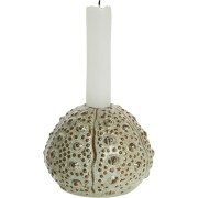 Lene Bjerre-muszla beżowa świecznik Shellille 7 cm