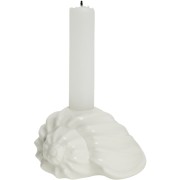 Lene Bjerre-muszla biała świecznik Shellille 6 cm