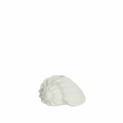 Lene Bjerre-muszla biała świecznik Shellille 6 cm