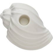 Lene Bjerre-muszla biała świecznik Shellille 6 cm