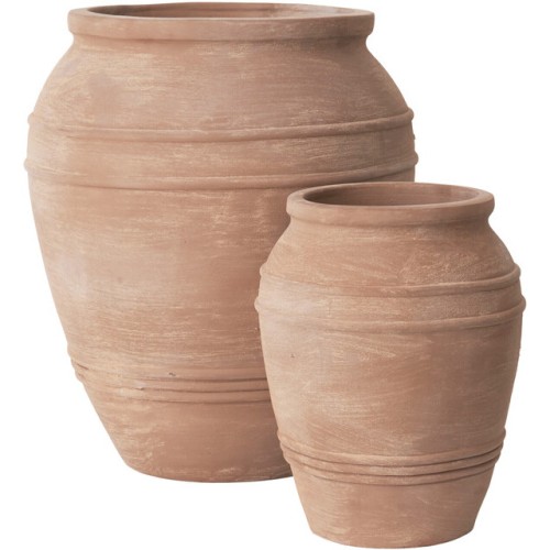 Lauvring - zestaw donic ogrodowych z terakoty Niro