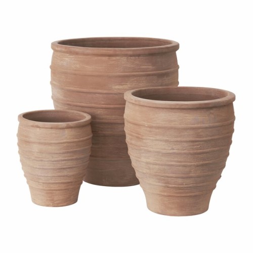 Lauvring - zestaw donic ogrodowych z terakoty Javen