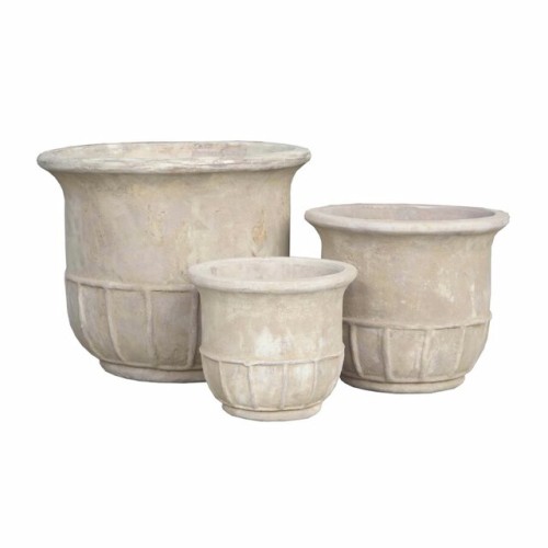 Lauvring - zestaw donic ogrodowych z terakoty Flood