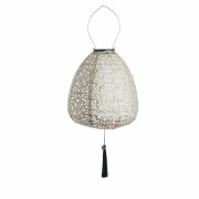 Lene Bjerre- latarnia solarna szara 26 cm