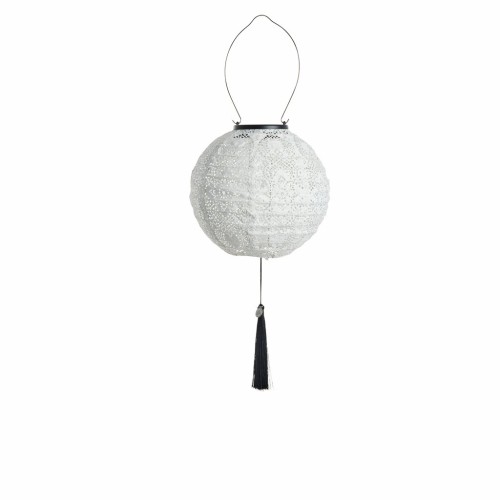 Lene Bjerre- latarnia solarna ciemno szara 20 cm
