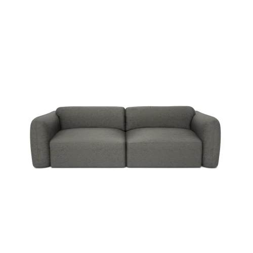 Sofa 3-osobowa rozkładana NORREBRO - szara