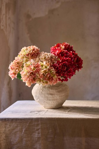Mr Plant - sztuczna hortensja czerwona 48 cm