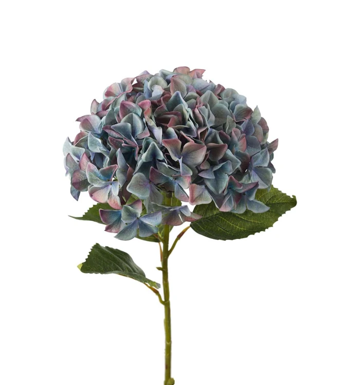 Mr Plant - sztuczna hortensja zielono-niebieska vintage 110 cm