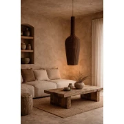 Bazar Bizar - rattanowa lampa sufitowa Amphora XXL