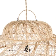 Bazar Bizar - rattanowa lampa sufitowa Puff XL