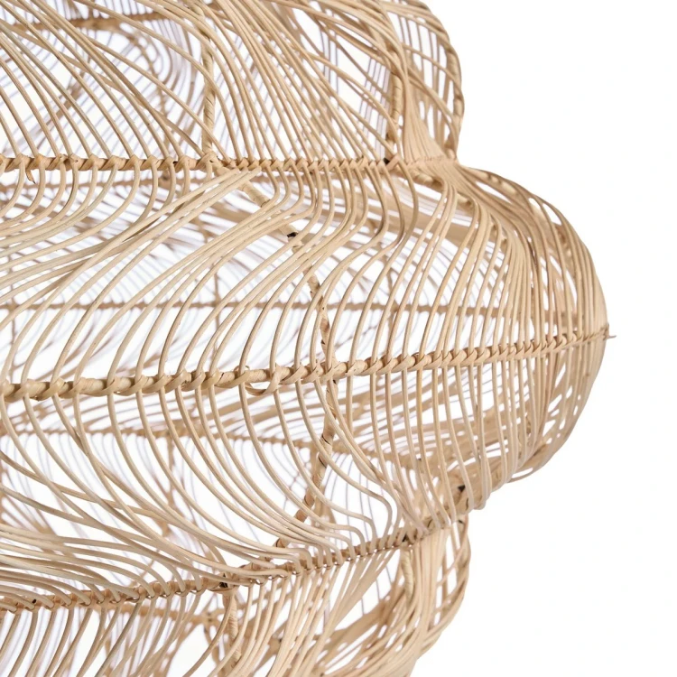 Bazar Bizar - rattanowa lampa sufitowa Puff XL