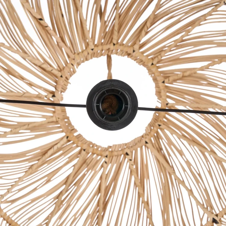 Bazar Bizar - rattanowa lampa sufitowa Puff XL
