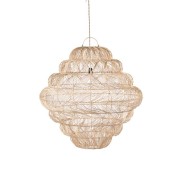 Bazar Bizar - rattanowa lampa sufitowa Puff XL