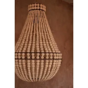 Bazar Bizar - Żyrandol w kształcie kropli Teardrop jasny M