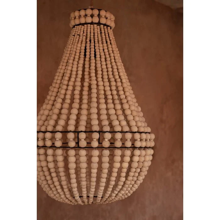 Bazar Bizar - Żyrandol w kształcie kropli Teardrop jasny M