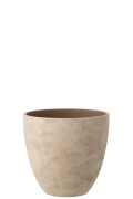 J-line - donica ceramiczna w naturalnym odcieniu 29 cm