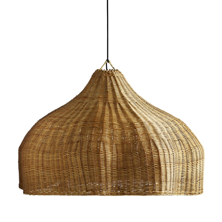 TINE K HOME - duży klosz z naturalnej wierzby 95 cm