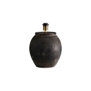 TINE K HOME -Lampa gliniana ciemna stołowa 35 cm