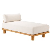 TINE K HOME - tekowy leżak modułowy