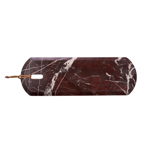 LENE BJERRE – Deska do krojenia Marnine, czerwony, 60x20x1,5 cm