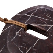 LENE BJERRE – Deska do krojenia Marnine, czerwony, 60x20x1,5 cm