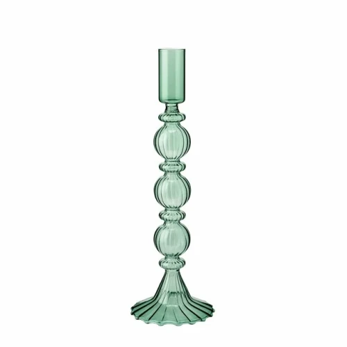 LENE BJERRE – Świecznik Astilla 25,5 cm, zielony