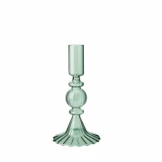 LENE BJERRE – Świecznik Astilla 16 cm, Zielony