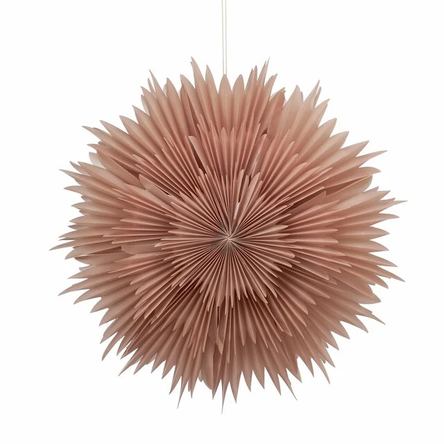 LENE BJERRE – Gwiazda dekoracyjna Palisia, czerwona, 60 cm