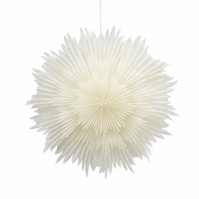 LENE BJERRE – Gwiazda dekoracyjna Palisia 60 cm, biała