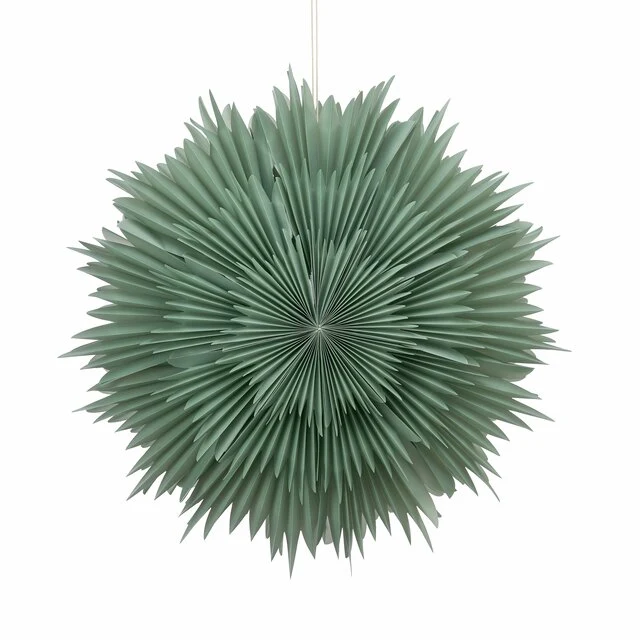 LENE BJERRE – Gwiazda dekoracyjna Palisia 60x60 cm, zielona