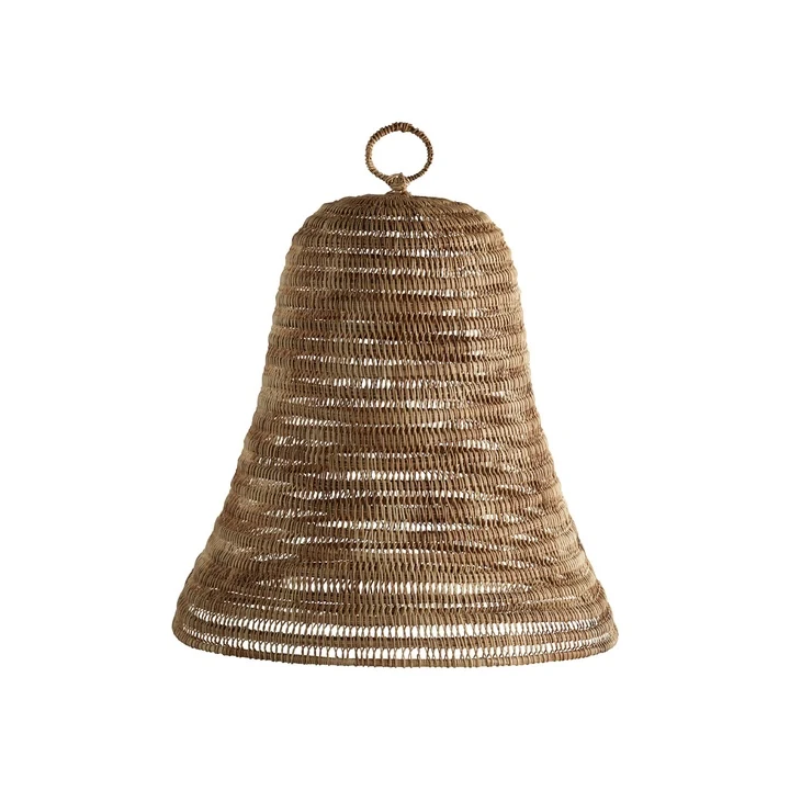 TINE K HOME – Dzwonek świąteczny z serii Banu, palmowy, Nature, 18 cm