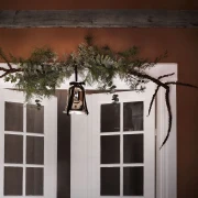 TINE K HOME – Szklany dzwonek świąteczny Caramel, wys. 20 cm