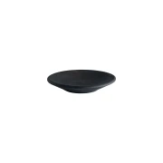 TINE K HOME – Taca dekoracyjna RAKU z gliny, Black, Ø 16 cm