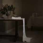 TINE K HOME – Serwetka lniana FRAY Cream 60 x 60 cm