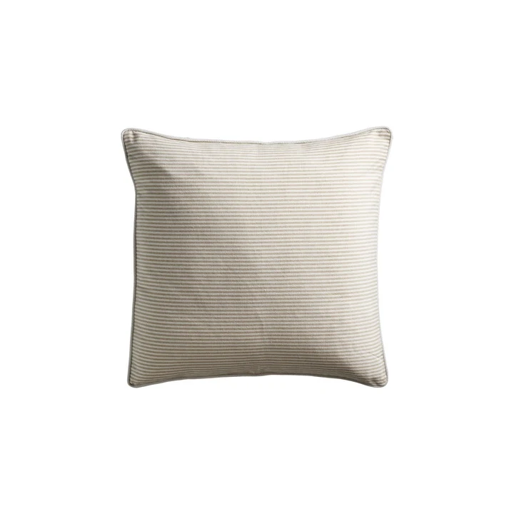 TINE K HOME – Poszewka na poduszkę z recyklingowanej bawełny, 50 x 50 cm, Straw